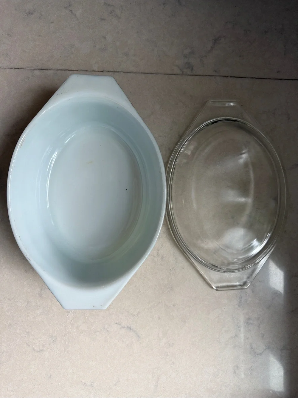 Pyrex classic glass